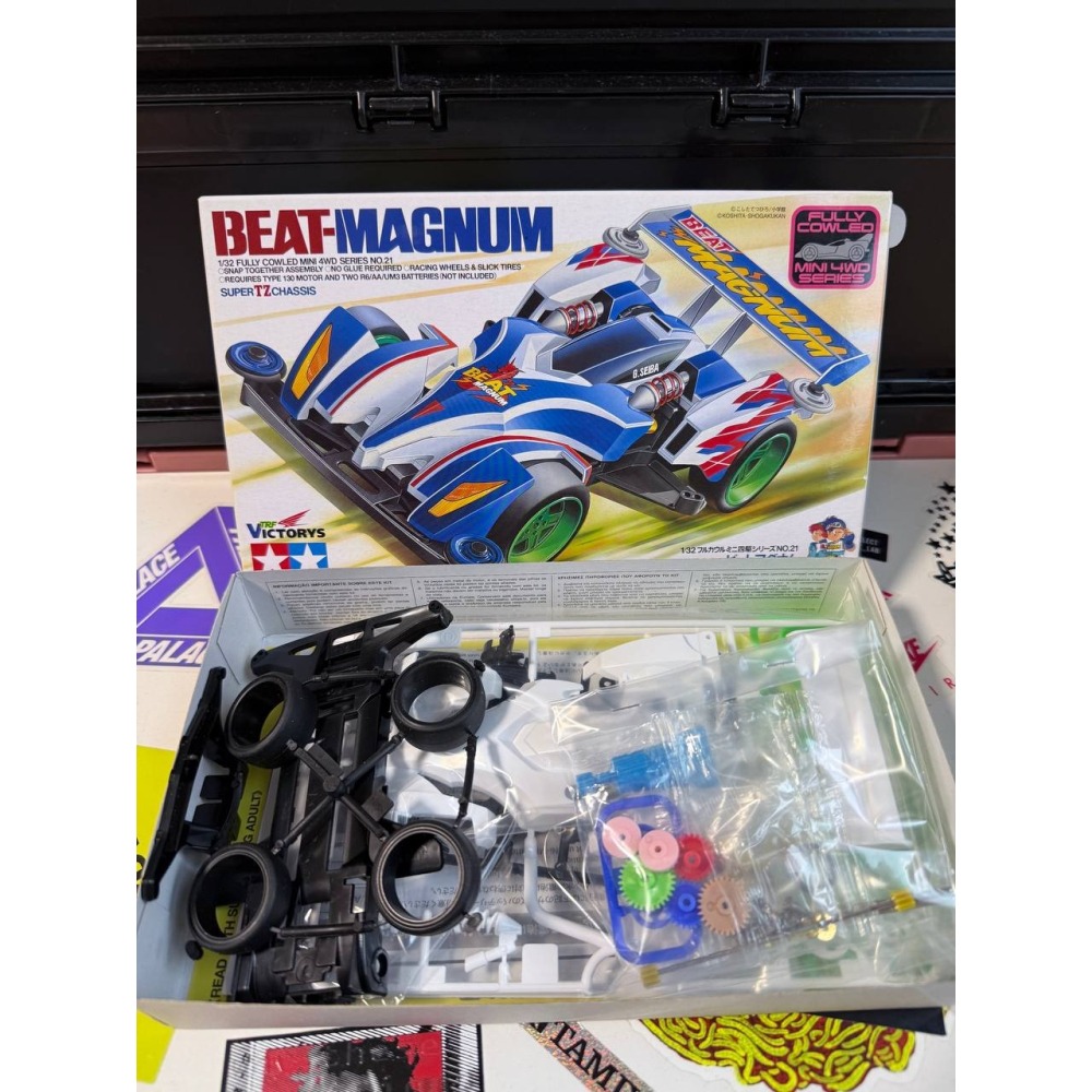 《19421》TAMIYA 田宮 迷你 四驅車 MINI 4WD 躍動衝鋒 豪四 菲律賓製 田宮四驅車-細節圖2