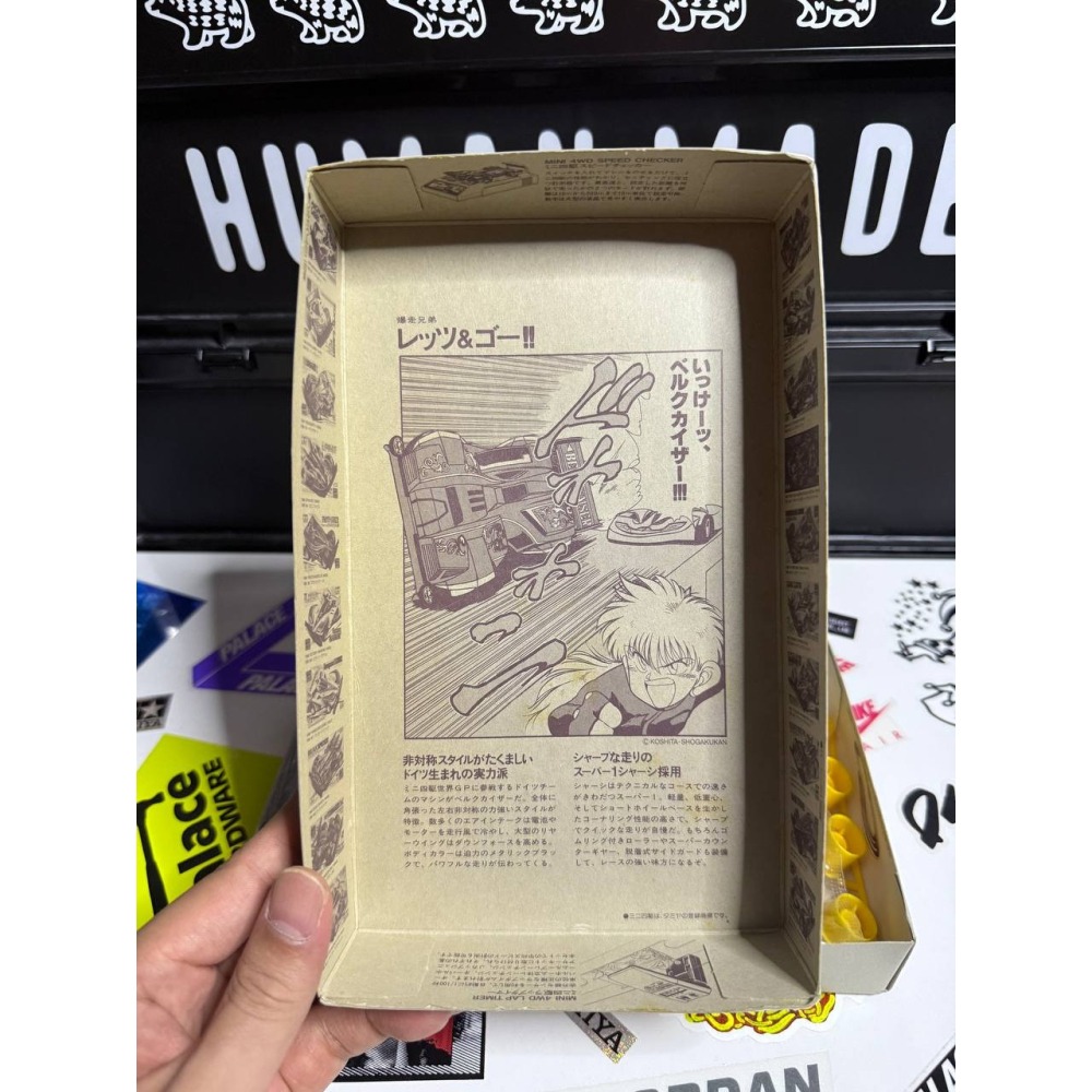 《19420》TAMIYA 田宮 迷你 四驅車 MINI 4WD 德國鐵狼號 初版漫畫 日本製 田宮四驅車-細節圖3