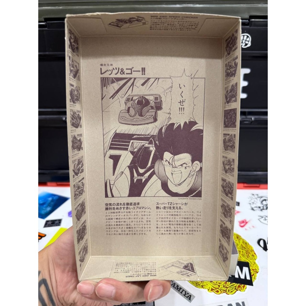 《19418》TAMIYA 田宮 迷你 四驅車 MINI 4WD 神箭號 初版漫畫 日本製 田宮四驅車-細節圖3