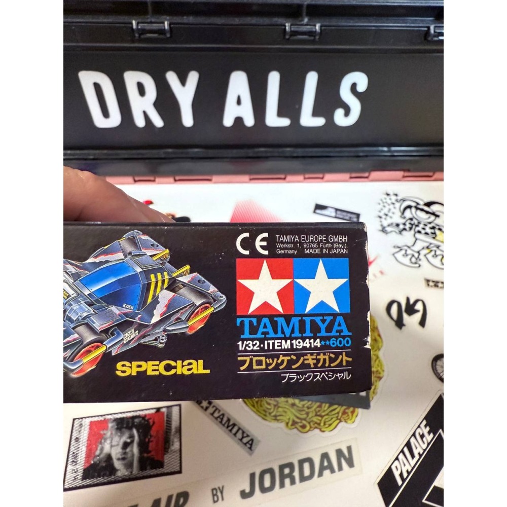 《19414》TAMIYA 田宮 迷你 四驅車 MINI 4WD 破壞者號 黑透限定版 初版漫畫 日本製 田宮四驅車-細節圖4