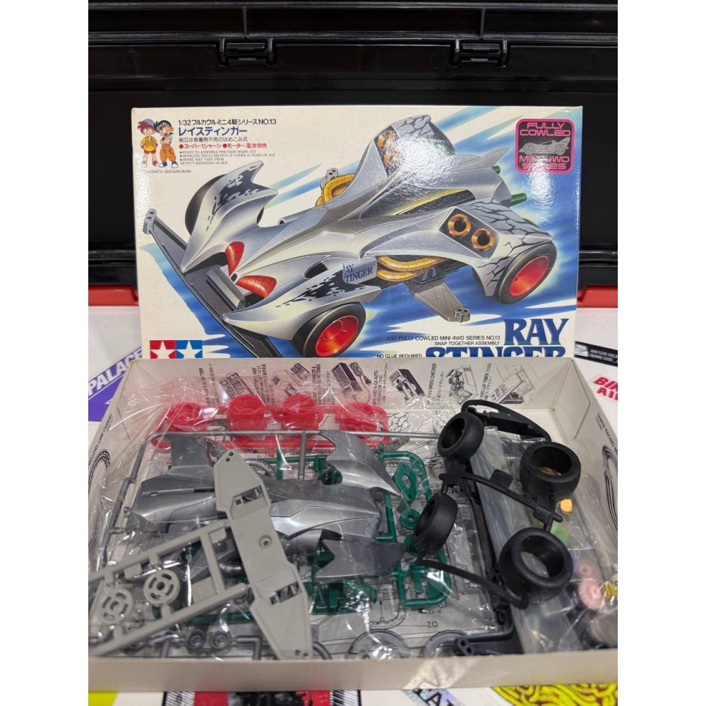 《19413》TAMIYA 田宮 迷你 四驅車 MINI 4WD 魔鬼司令 初版漫畫 日本製 田宮四驅車-細節圖2