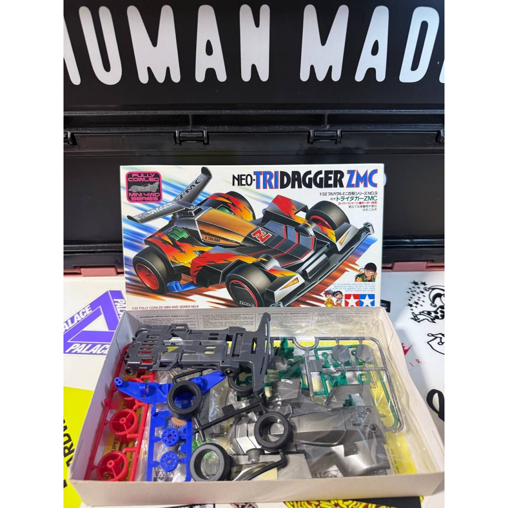 《19409》TAMIYA 田宮 迷你 四驅車 MINI 4WD 新三角箭 ZMC 日本製 田宮四驅車-細節圖2