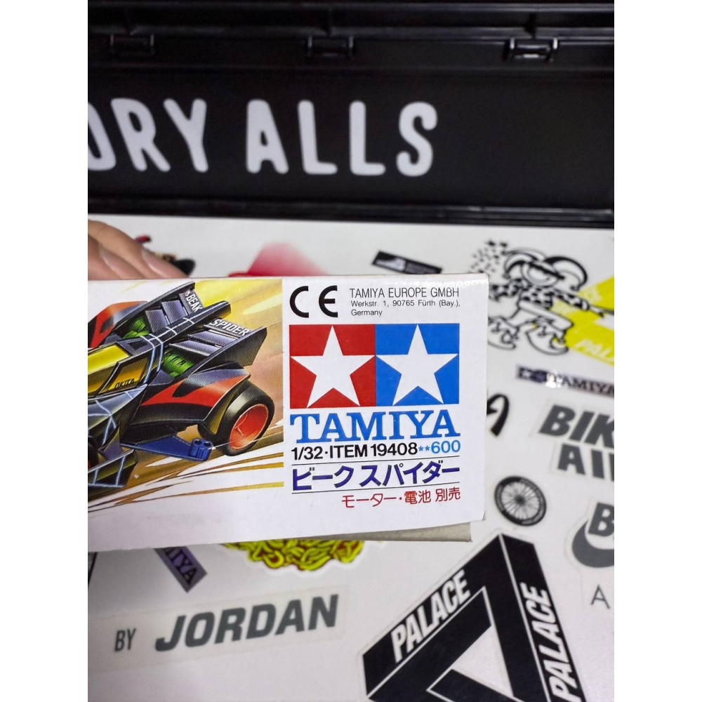 《19408》TAMIYA 田宮 迷你 四驅車 MINI 4WD 大蜘蛛 紅底盤 特別限定版 菲律賓製 田宮四驅車-細節圖3