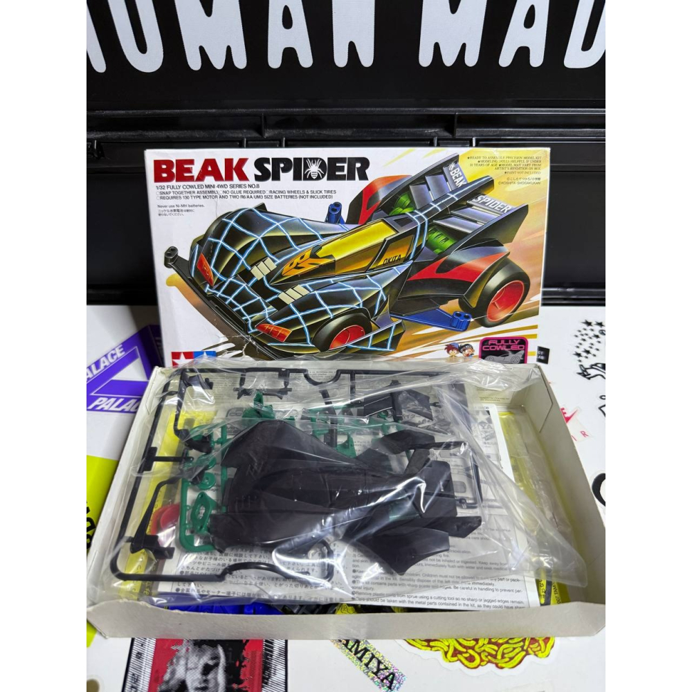 《19408》TAMIYA 田宮 迷你 四驅車 MINI 4WD 大蜘蛛 菲律賓製 盒損 田宮四驅車-細節圖2