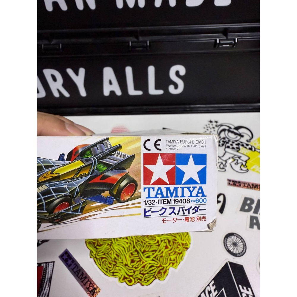 《19408》TAMIYA 田宮 迷你 四驅車 MINI 4WD 大蜘蛛 菲律賓製 盒損 田宮四驅車-細節圖3