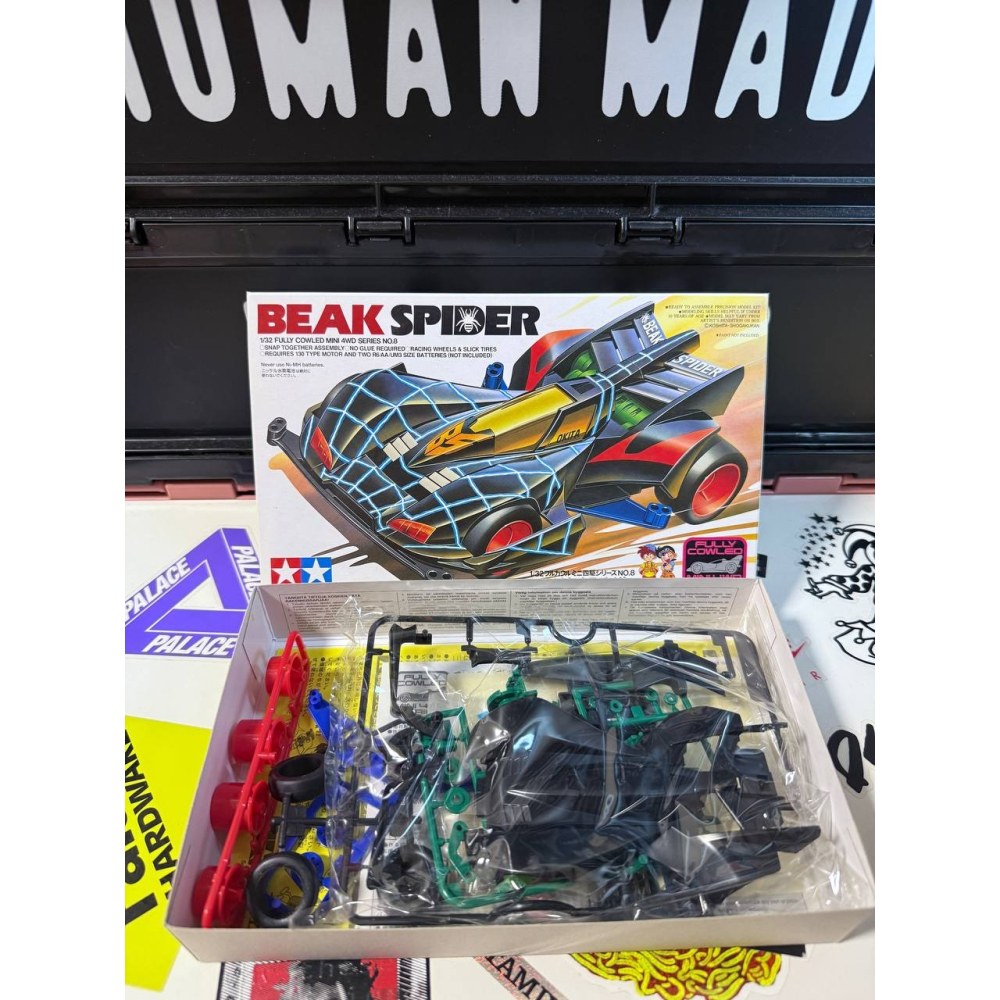 《19408》TAMIYA 田宮 迷你 四驅車 MINI 4WD 大蜘蛛 日本製 田宮四驅車-細節圖2