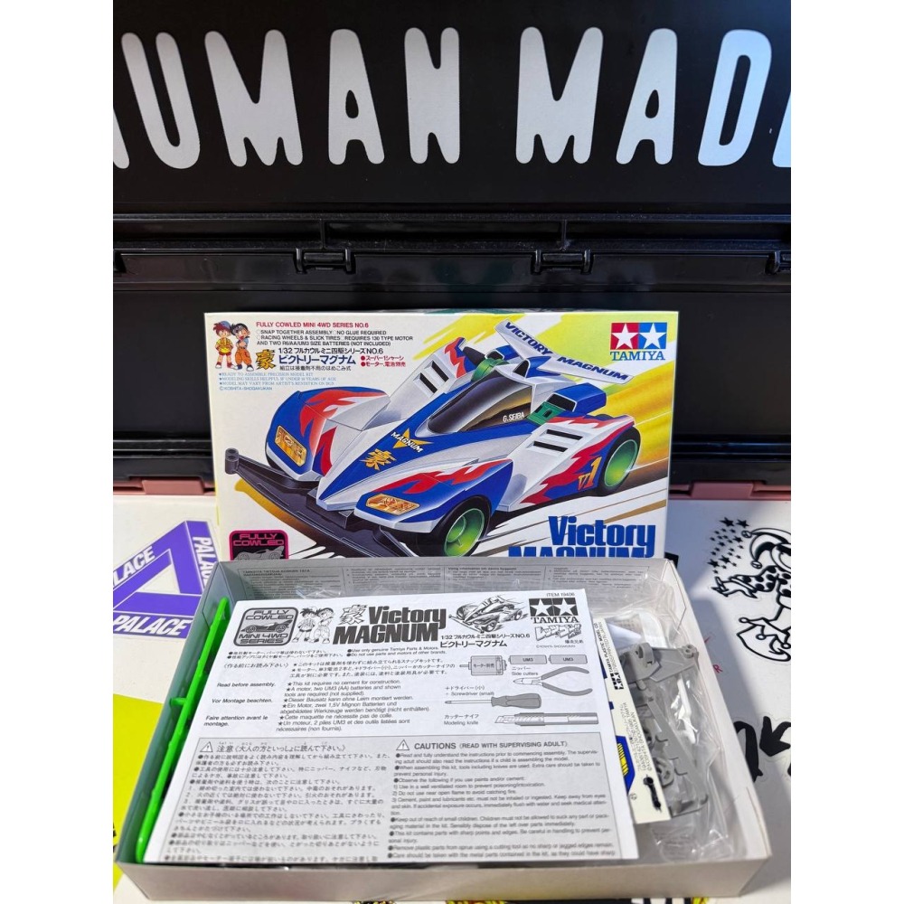 《19406》TAMIYA 田宮 迷你 四驅車 MINI 4WD 勝利衝鋒 豪二 菲律賓製 田宮四驅車-細節圖2