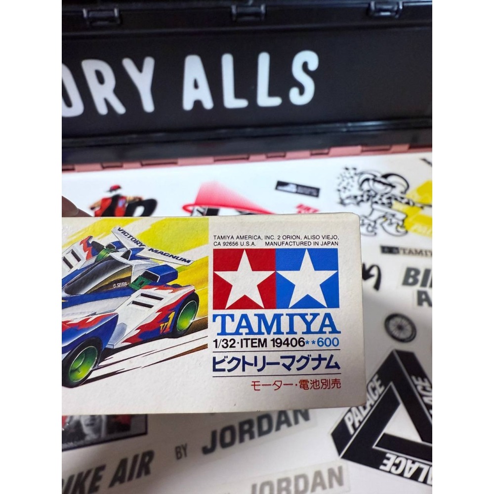 《19406》TAMIYA 田宮 迷你 四驅車 MINI 4WD 勝利衝鋒 豪二 電鍍紫 初版漫畫 日本製 田宮四驅車-細節圖4