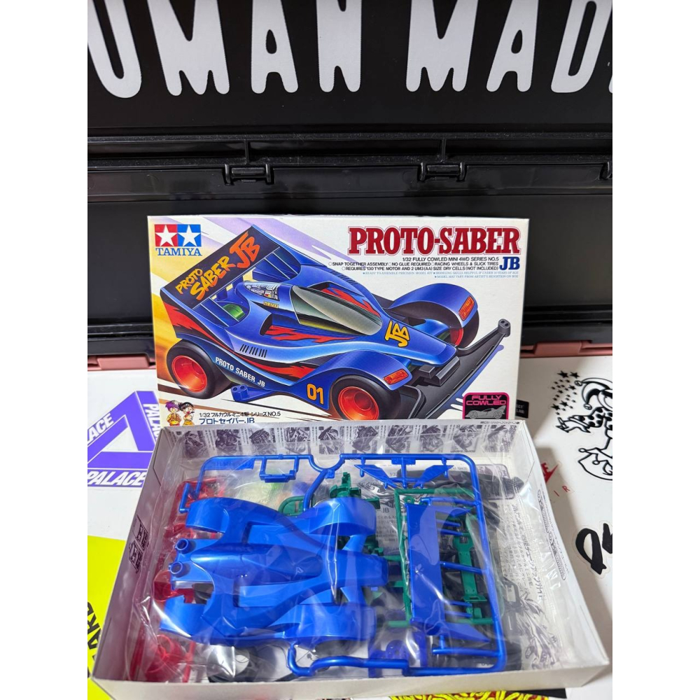 《19405》TAMIYA 田宮 迷你 四驅車 MINI 4WD 原始戰神 初版漫畫 日本製 田宮四驅車-細節圖2