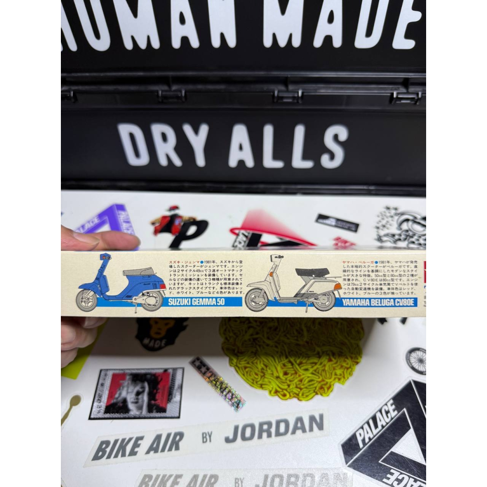 《1801》TAMIYA 田宮 迷你 速克達套裝 1/24 Vespa Gemma Beluga Tact 日本製-細節圖4