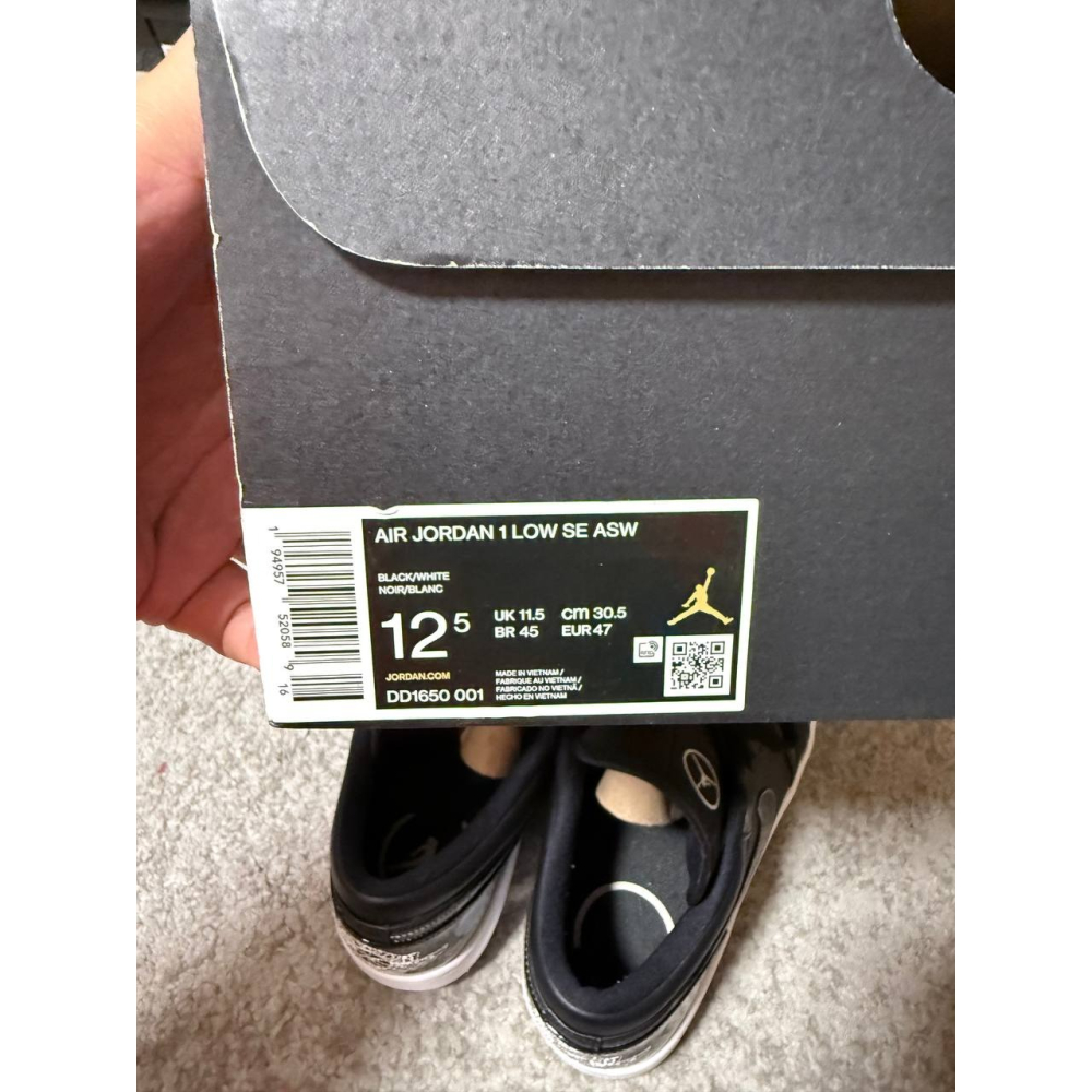 【US12.5】Jordan 1 Low All Star (2021) DD1650-001-細節圖9