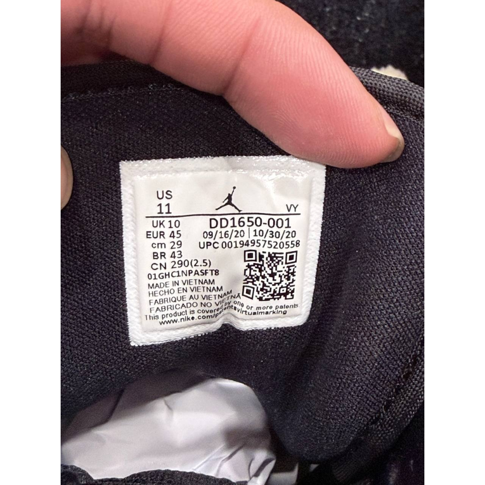 【US11】Jordan 1 Low All Star (2021) DD1650-001-細節圖8