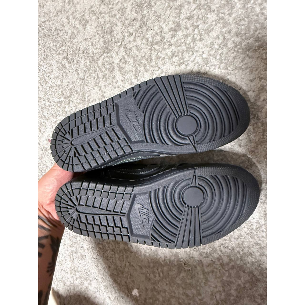 【US5】Jordan 1 Low OG SP Travis Scott Black Phantom (2022)-細節圖6