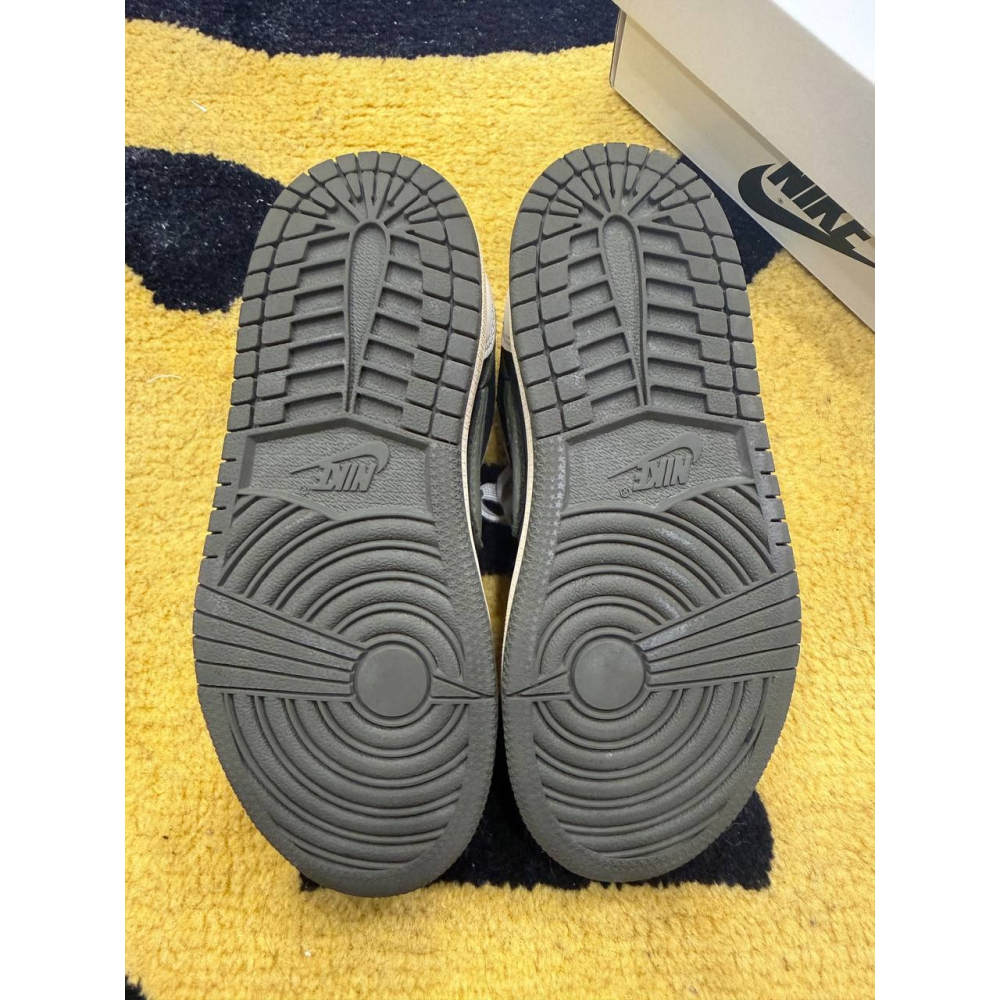 【12C】Jordan 1 Retro Low OG SP Travis Scott Olive (PS) (2024)-細節圖6