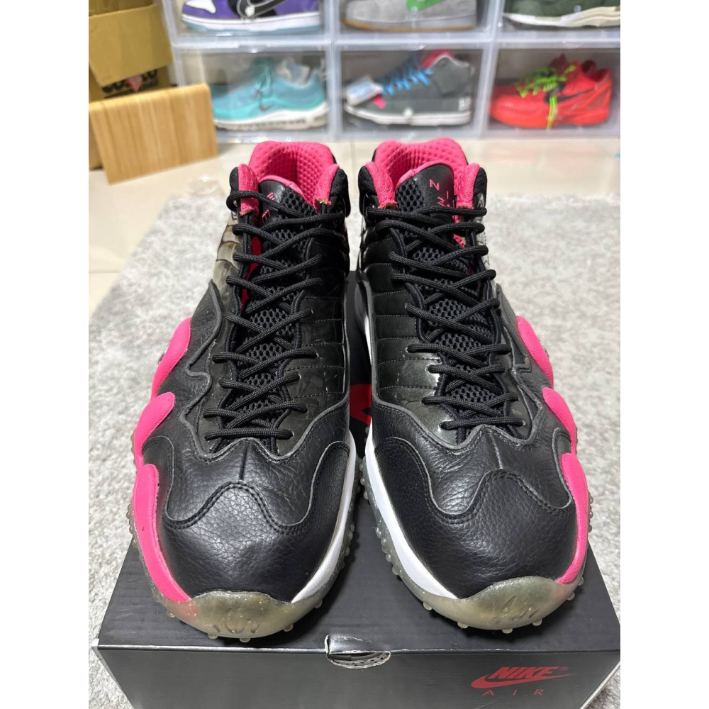 【US14】Nike Air Zoom Uptempo 5 Premium Black Spark (2012)-細節圖4