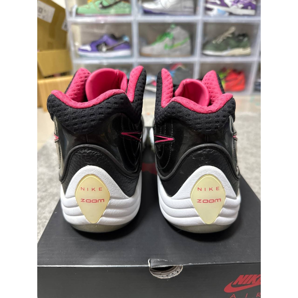 【US14】Nike Air Zoom Uptempo 5 Premium Black Spark (2012)-細節圖5