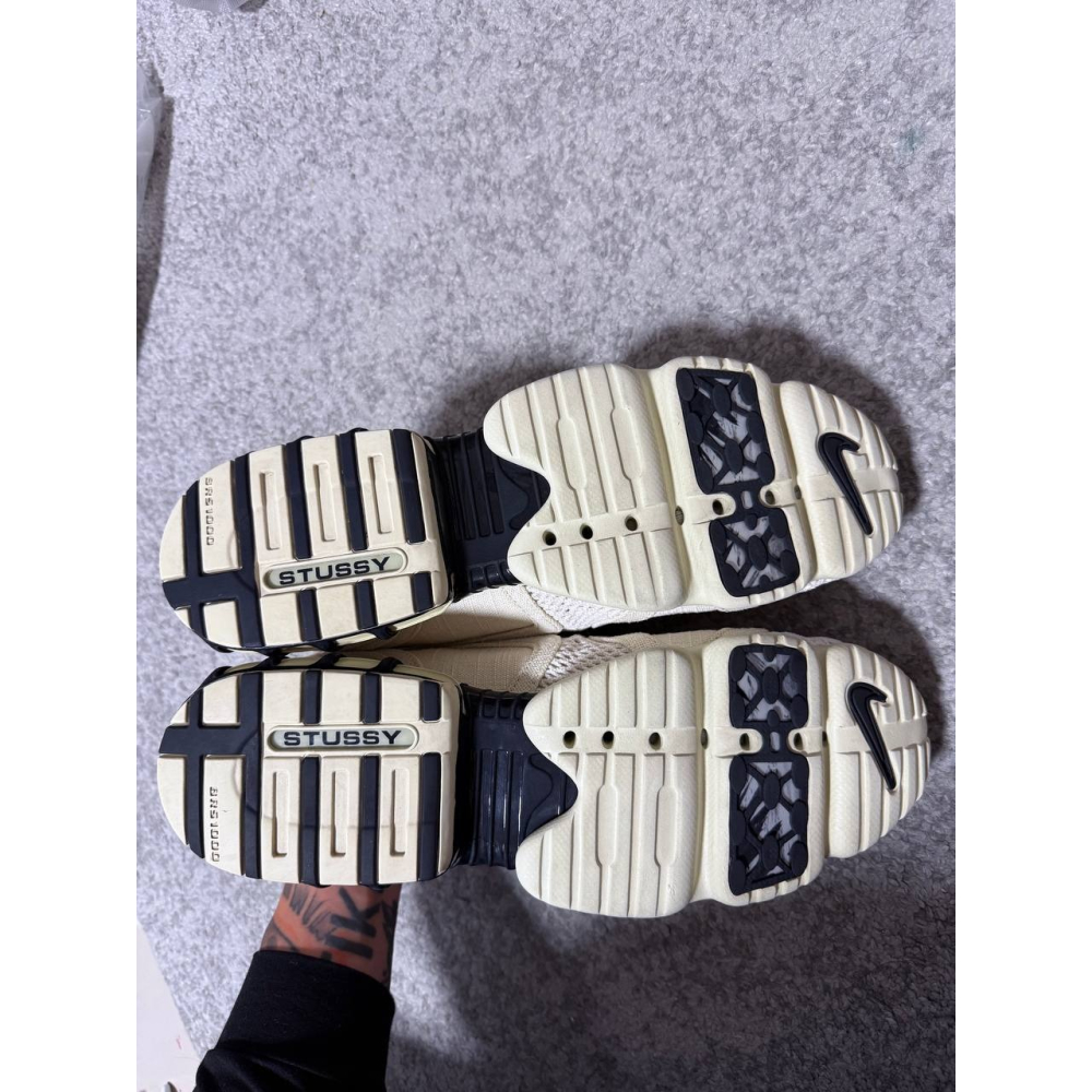 【US13】Nike Air Zoom Spiridon Cage 2 Stussy Fossil (2020) CQ5-細節圖6