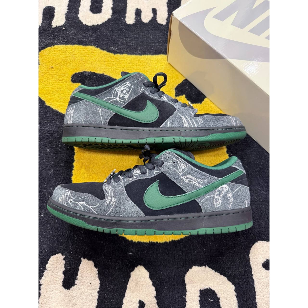 【US14】Nike SB Dunk Low There Skateboards (2024) HF7743-001-細節圖2