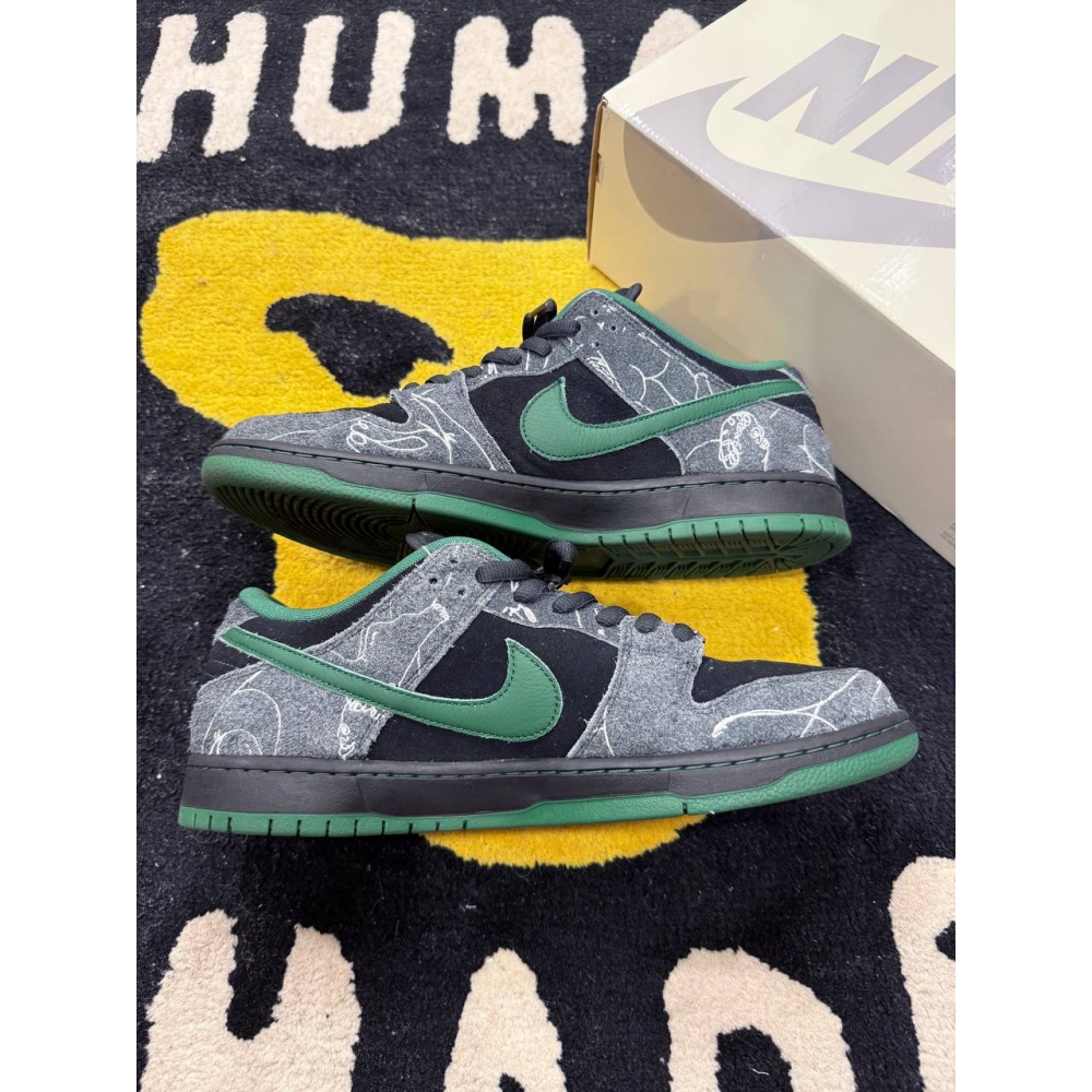 【US14】Nike SB Dunk Low There Skateboards (2024) HF7743-001-細節圖3