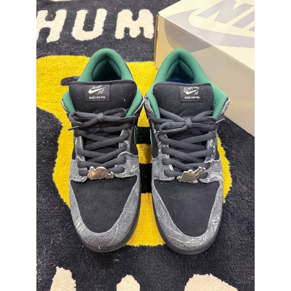 【US14】Nike SB Dunk Low There Skateboards (2024) HF7743-001-細節圖4