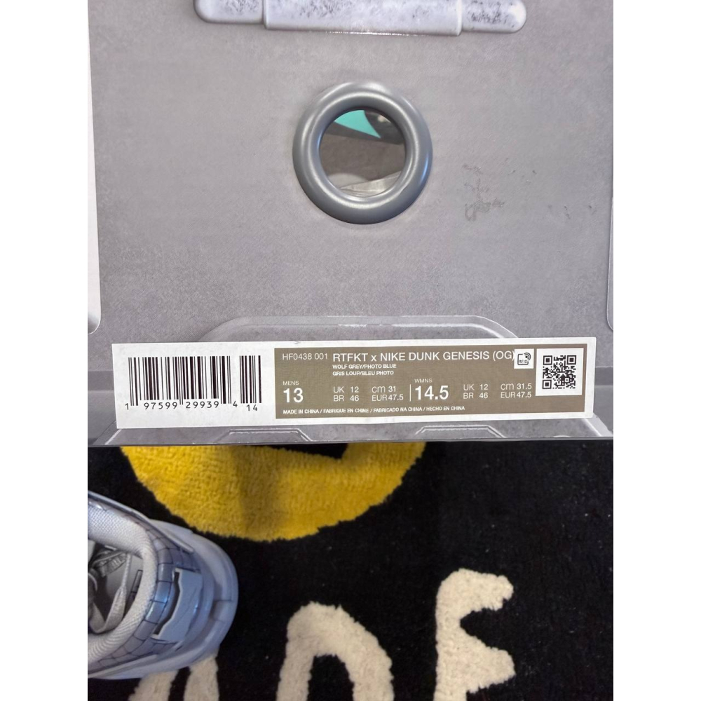 【US13】Nike Dunk RTFKT Genesis ＇OG＇ (2024) HF0438-001-細節圖8