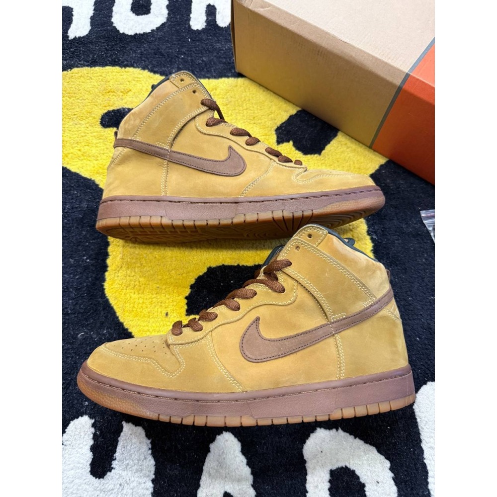 【US11】Nike SB Dunk High Wheat (2002) 305050-221-細節圖2