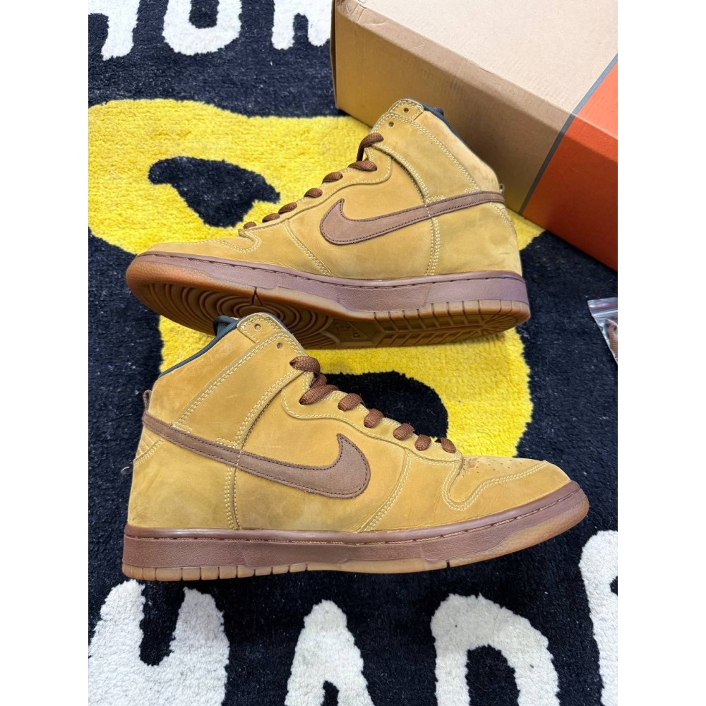 【US11】Nike SB Dunk High Wheat (2002) 305050-221-細節圖3