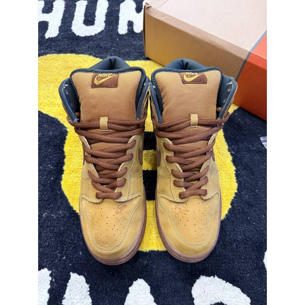 【US11】Nike SB Dunk High Wheat (2002) 305050-221-細節圖4