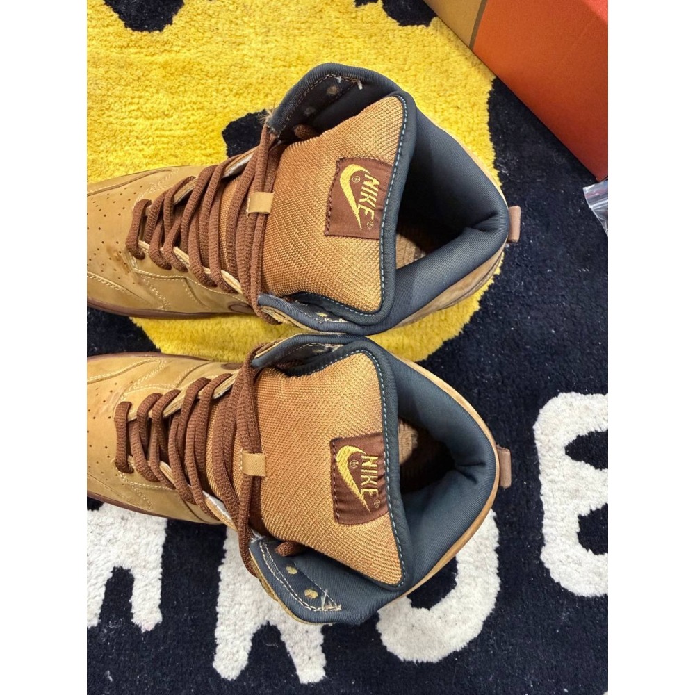 【US11】Nike SB Dunk High Wheat (2002) 305050-221-細節圖8