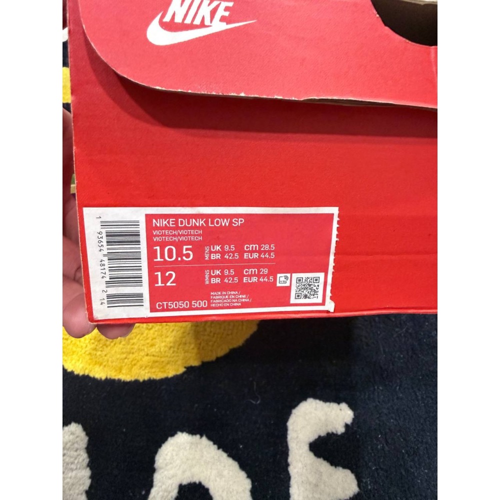 【US10.5】Nike Dunk Low SP Viotech (2019) CT5050-500-細節圖10