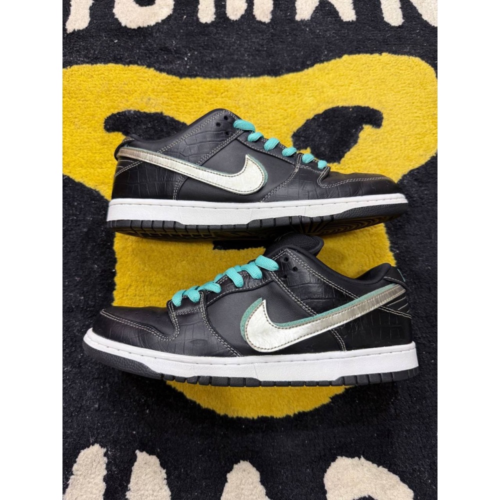 Nike SB Dunk Low Diamond Supply Co. Black Diamond (2018)-細節圖2