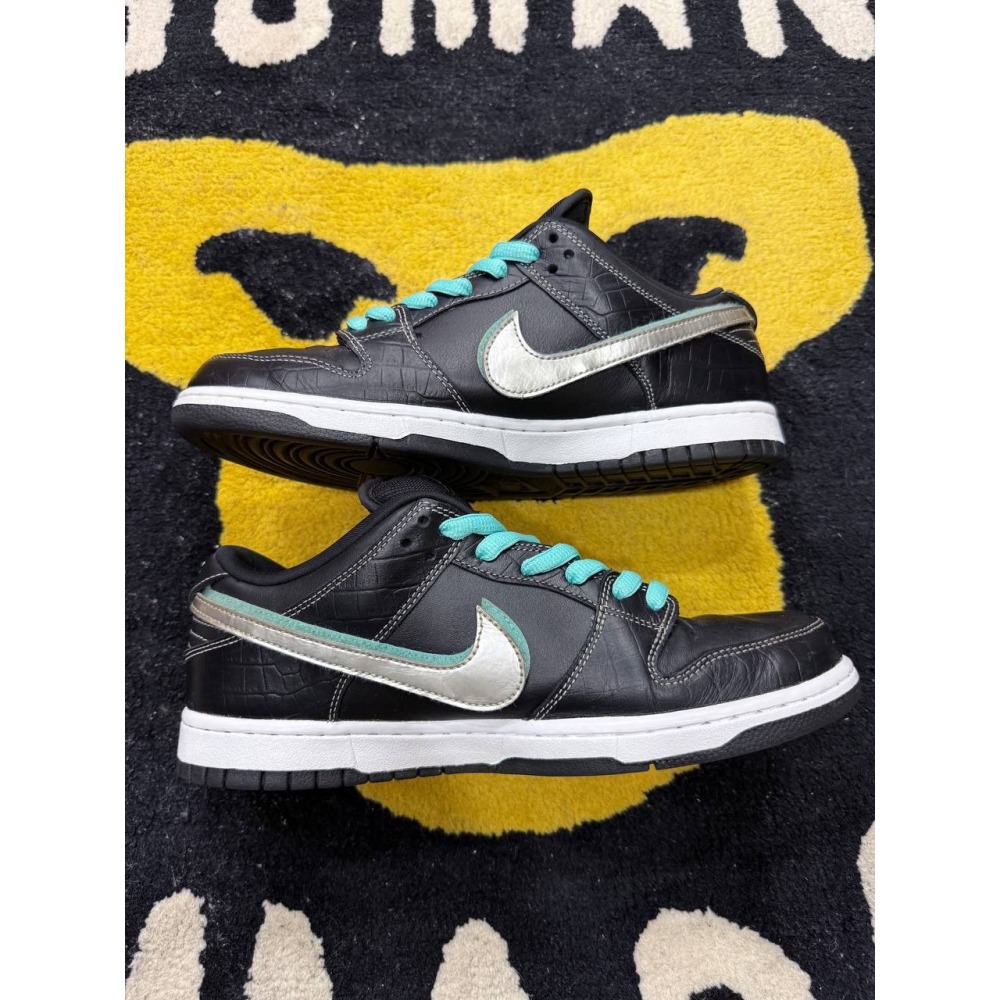 Nike SB Dunk Low Diamond Supply Co. Black Diamond (2018)-細節圖3