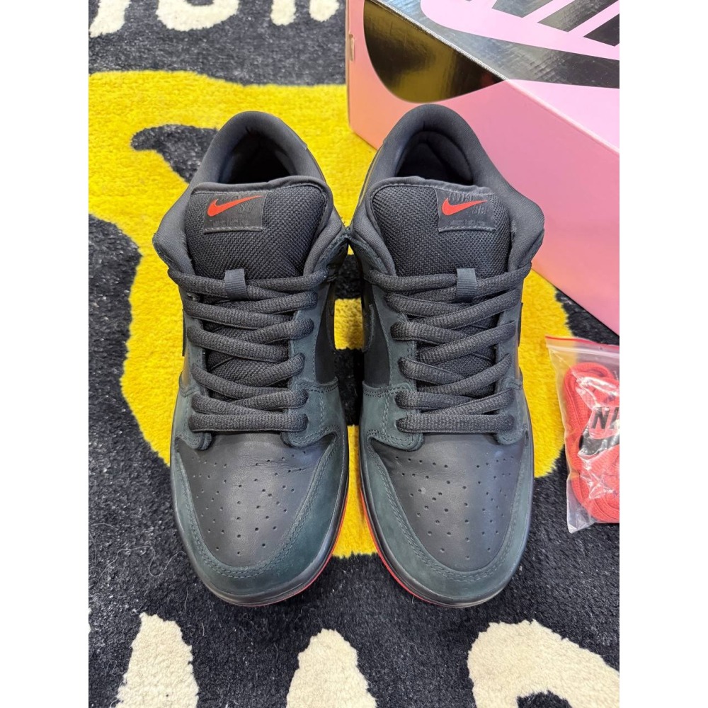 【US9.5】Nike SB Dunk Low Black Pigeon (2017) 883232-008-細節圖4