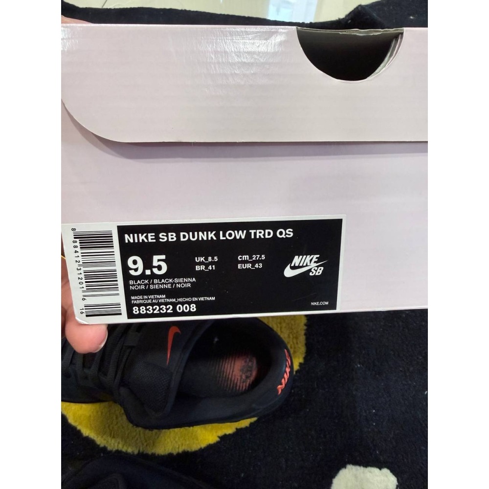 【US9.5】Nike SB Dunk Low Black Pigeon (2017) 883232-008-細節圖9