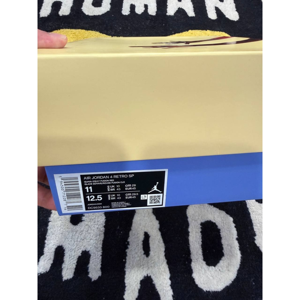 【US11】Jordan 4 Retro Union Guava Ice (2020) DC9533-800-細節圖8