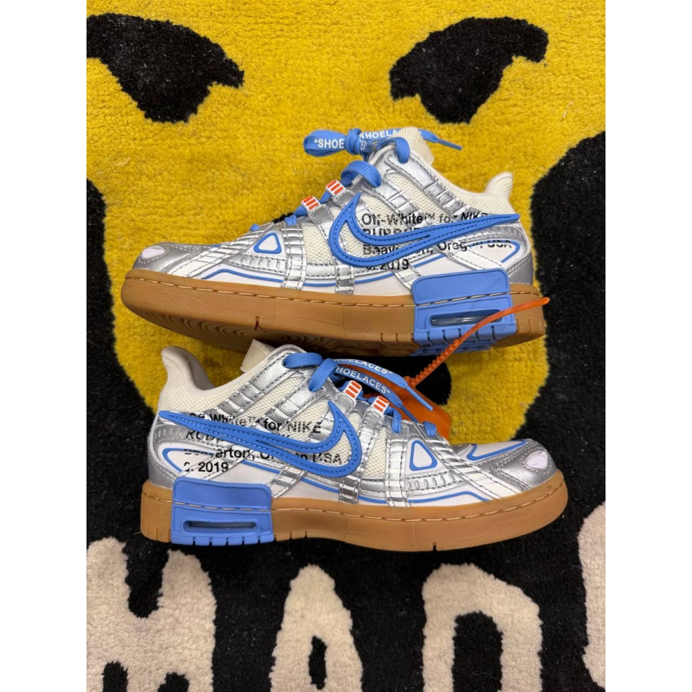 【US4.5】Nike Air Rubber Dunk Off-White University Blue-細節圖3