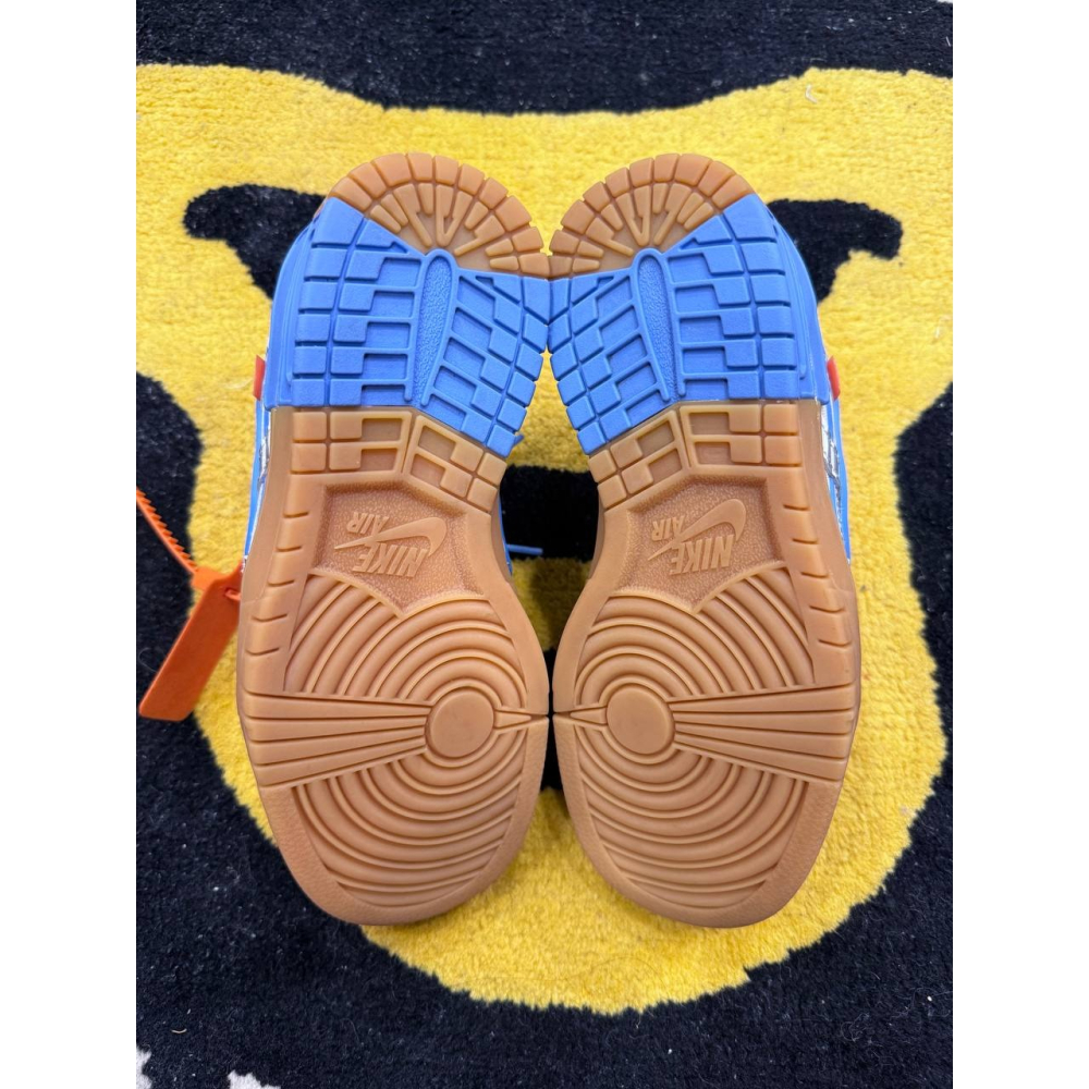 【US4.5】Nike Air Rubber Dunk Off-White University Blue-細節圖6