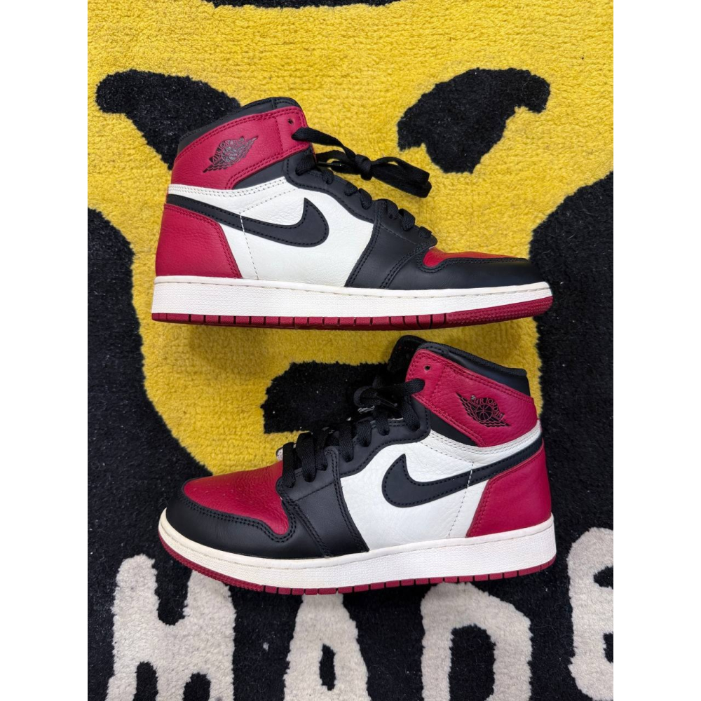 【7Y】Jordan 1 Retro High Bred Toe (GS) (2018) 575441-610-細節圖2