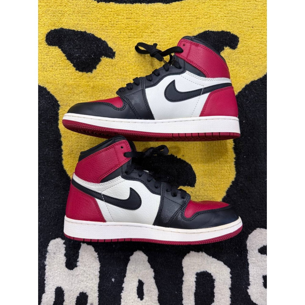 【7Y】Jordan 1 Retro High Bred Toe (GS) (2018) 575441-610-細節圖3