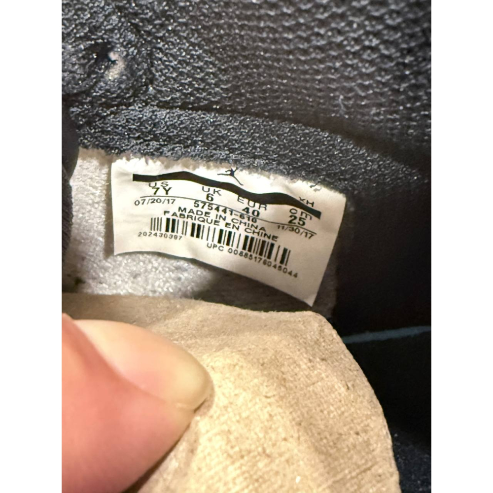 【7Y】Jordan 1 Retro High Bred Toe (GS) (2018) 575441-610-細節圖7