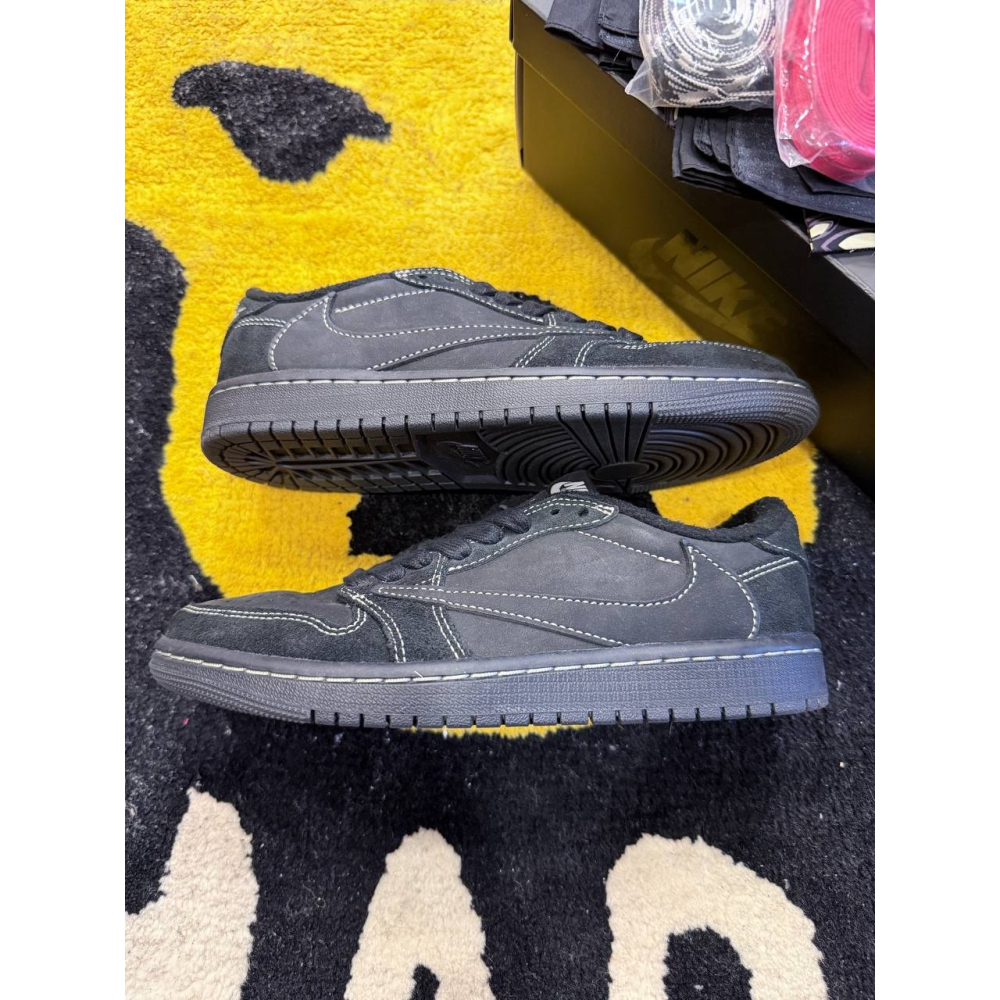 【US5】Jordan 1 Low OG SP Travis Scott Black Phantom-細節圖2