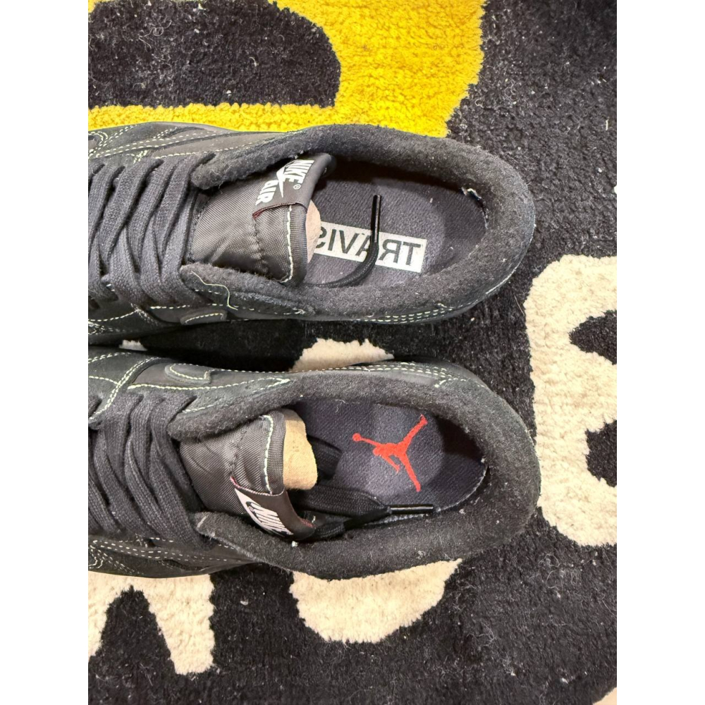【US5】Jordan 1 Low OG SP Travis Scott Black Phantom-細節圖7