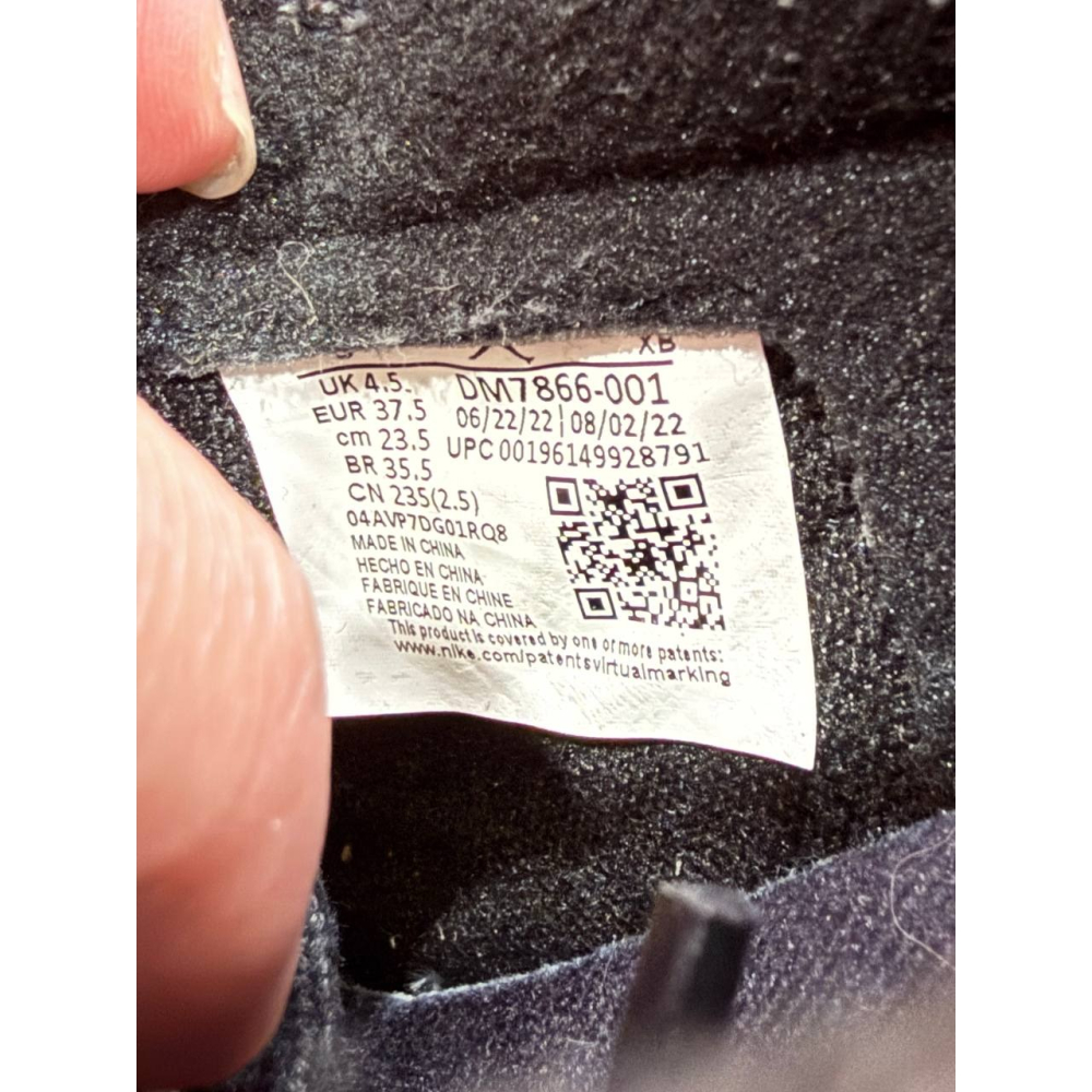 【US5】Jordan 1 Low OG SP Travis Scott Black Phantom-細節圖8