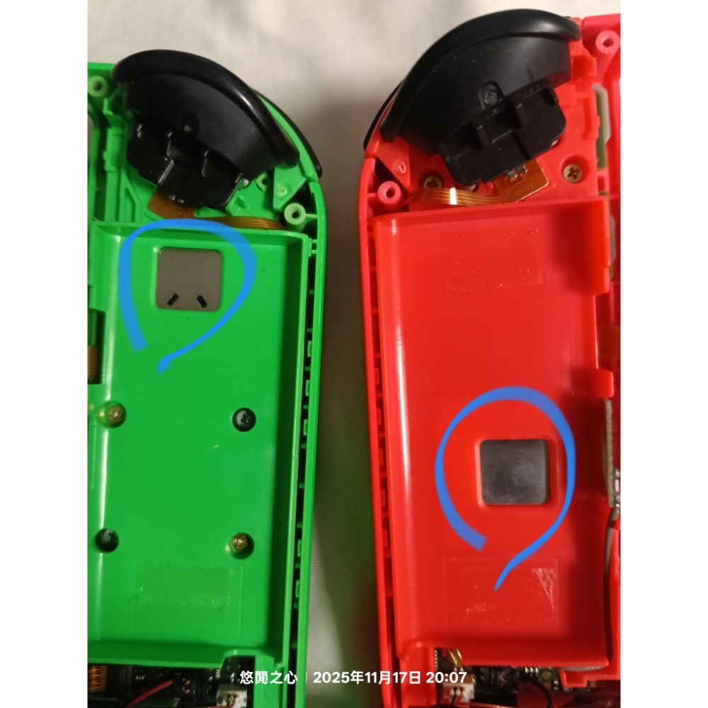Switch Joycon 原廠 綠 橘 霍爾搖桿-細節圖4