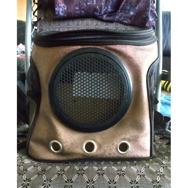 [二手] 超透氣寵物外出後背包-細節圖2