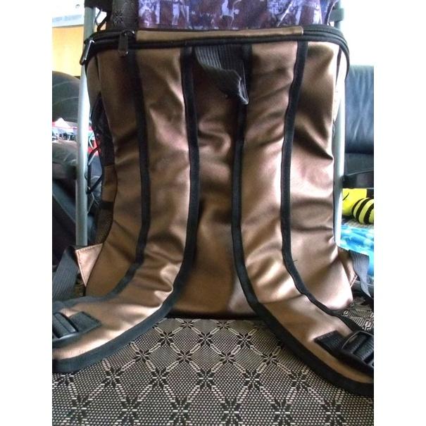 [二手] 超透氣寵物外出後背包-細節圖4