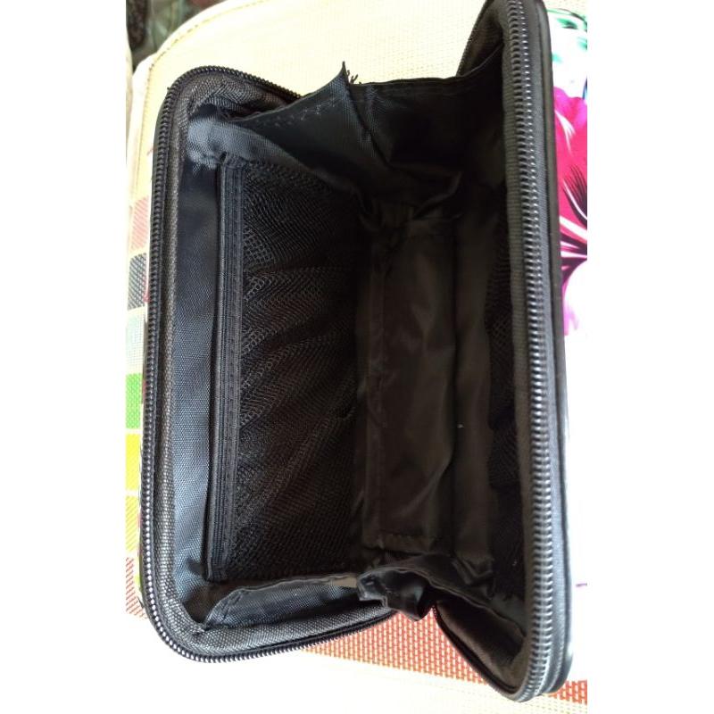 行李箱造型硬殼收納包 附背帶-細節圖4