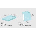 台灣製 角落生物 雙人床包組+薄被套 角落生物床包 雙人床單 被單-規格圖3