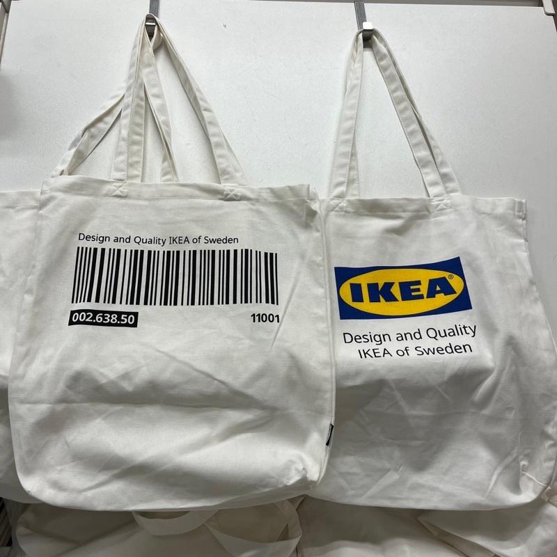 快速出貨 IKEA 帆布袋 手提袋 《現正促銷中》 現貨 防水提袋 小零錢袋正反兩面-細節圖2