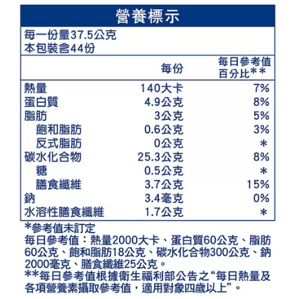 好市多 桂格 即沖即食大燕麥片隨身包 37.5公克 單包販售-細節圖2
